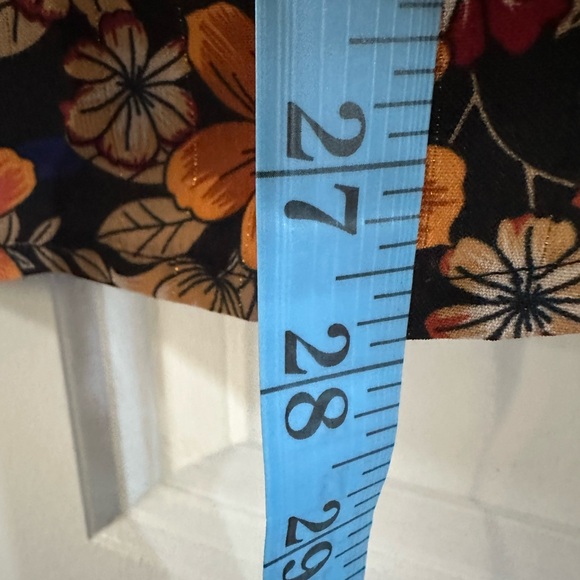 Umgee Floral Patchwork Blouse - M - Picture 7 of 7